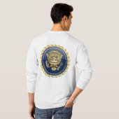 [700] Präsidentenservice-Abzeichen [PSB] T-Shirt (Schwarz voll)