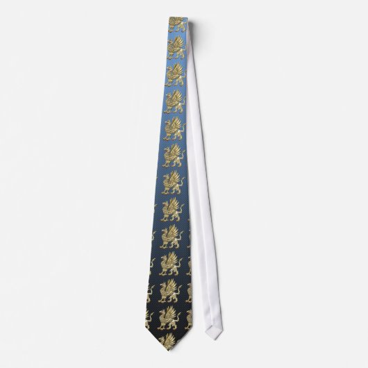 [700] Sacred Golden Griffin Krawatte (Vorderseite)