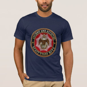 [700] Schottischer Ritus Doppeladler T-Shirt