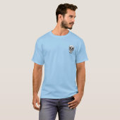[700] Silver Human Skull T-Shirt (Vorne ganz)