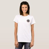 [700] Vegvisir - Viking Silver Magic Runic Compass T-Shirt (Vorne ganz)
