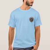 [700] Vegvisir - Viking Silver Magic Runic Compass T-Shirt (Vorderseite)