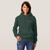 [700] Zwei Silberninurtas mit Baum des Lebens Hoodie (Vorne ganz)