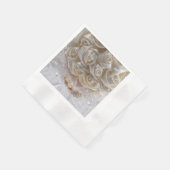 7060-Bridal Bouquet mit Hochzeitsrennen Serviette (Ecke)