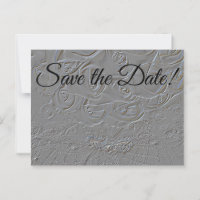 7060-E-Embossed Bouquet & Rings