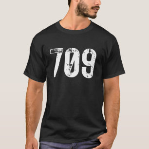 709 Area Code Newfundland Labrador Mobile Area Co. T-Shirt