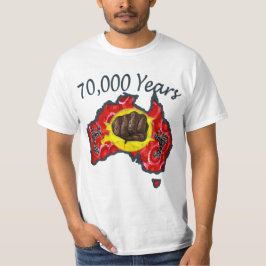 70 000 Jahre T - Shirt weiß