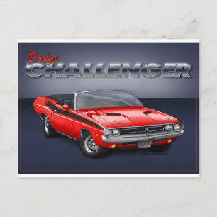 70-72 Challenger Postkarte