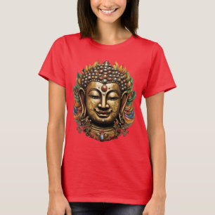 70 Buddha Manjusri - buddhistischer Maske-T - Shir T-Shirt