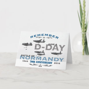 70. D-Day Air Battle of Normandie Jahrestag Karte