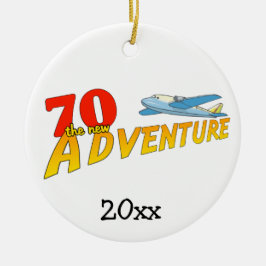 70 Das neue Adventure Flugzeug Keepake Ornament
