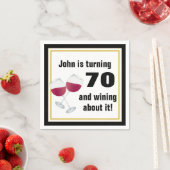 70 drehen und gewinnen serviette (Beispiel)