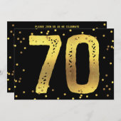 70. EINLADUNG (Vorne/Hinten)