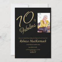 70 & Fantastisch | Eleganter 70. Geburtstag