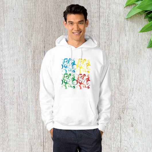 70 Farben und Formen Mens Hoodie
