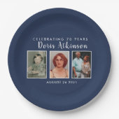 70. Foto Pappteller (Vorderseite)