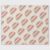 70. Geburtstag 1953 vollendet Geschenkpapier (Flach)