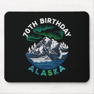 70. Geburtstag Alaska Nordlichter Familienkreuzfah Mousepad