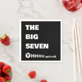70. Geburtstag Alt Werden Humor  Serviette (Beispiel)