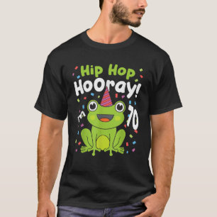 70. Geburtstag Boy Frog Lover 70 Jahre alter Hase  T-Shirt