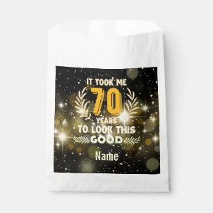 70. Geburtstag brauchte ich 70 Jahre, um so gut au Geschenktütchen