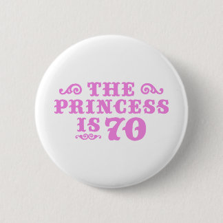70. Geburtstag Button