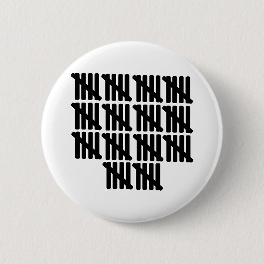 70. Geburtstag Button (Vorderseite)