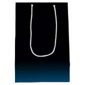 70. Geburtstag Candles Mittlere Geschenktasche Geschenktüte (Rückseite)