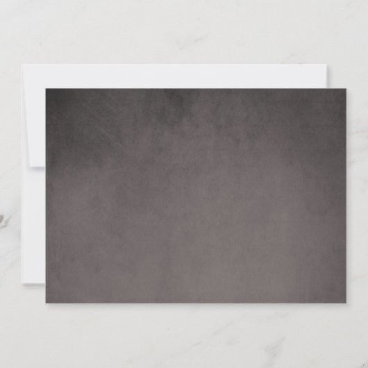 70 Geburtstag Einladung Vintag siebzig Rustikal (Rückseite)