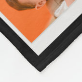 70. Geburtstag Familie Foto Vorlage Große Fleecedecke (Ecke)