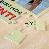 70. Geburtstag: Fun Rainbow #, Individuelle Name & Puzzle (Seite)