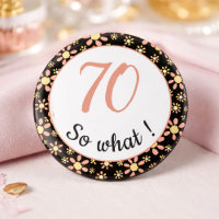 70. Geburtstag Funny 70 so was Motivierend
