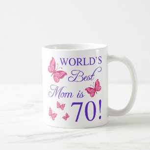 70. Geburtstag für Mama Kaffeetasse