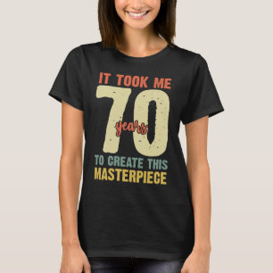 70. Geburtstag für Männer 70 Jahre T-Shirt