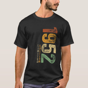 70. Geburtstag Geschenke 70 Jahre alt Retro Limite T-Shirt
