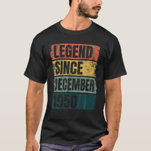 70. Geburtstag Geschenke Alter 70 Jahre Legend sei T-Shirt