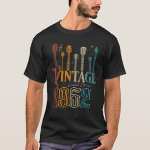 70. Geburtstag Gitarrist Männer 70. Geburtstag 195 T-Shirt