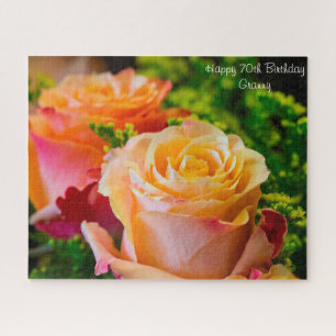 70. Geburtstag Granny. Jigsaw Puzzle