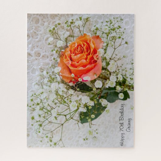 70. Geburtstag Granny. Puzzle (Vertikal)