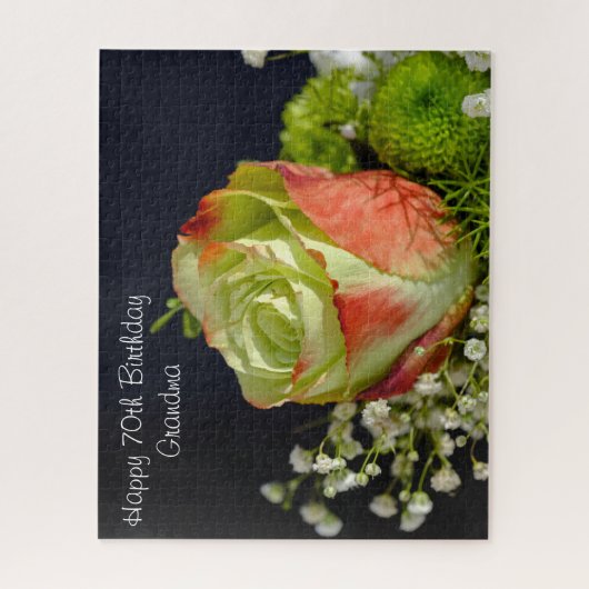 70. Geburtstag Granny Puzzle (Vertikal)