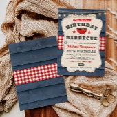 70. Geburtstag GRILLEN Summer Barbecue Party Einladung