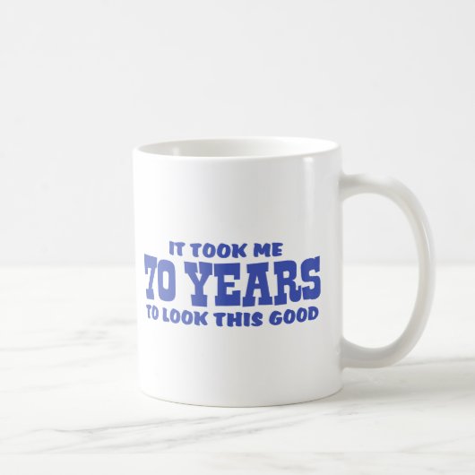70. Geburtstag Kaffeetasse (Rechts)
