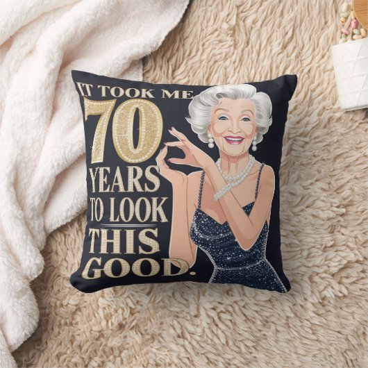 70. Geburtstag Kissen (Decke)