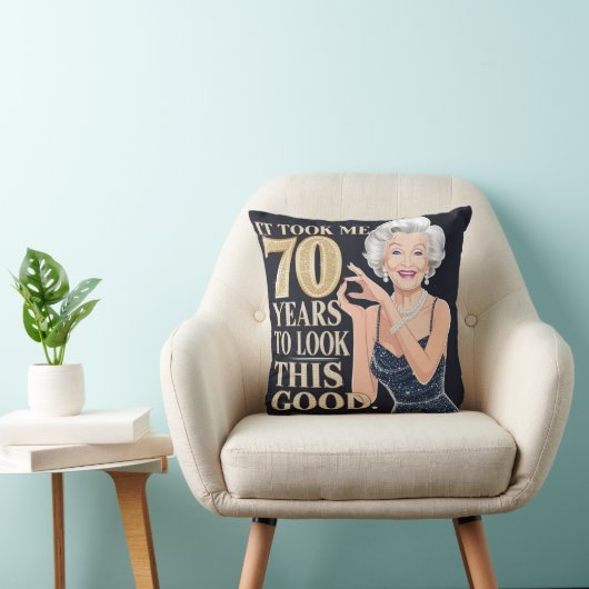 70. Geburtstag Kissen (Stuhl )