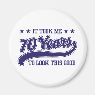 70. Geburtstag Magnet