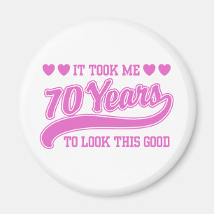 70. Geburtstag Magnet