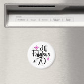 70. Geburtstag Magnet (In Situ (Geschirrspüler))