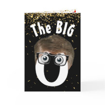 70. Geburtstag Mann auf schwarz