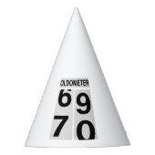 70. Geburtstag Partyhütchen (Vorderseite)