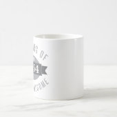 70. Geburtstag Phantastisch 1954 Kaffeetasse (Mittel)